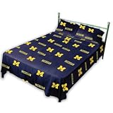 College Covers University of Michigan Sheet Set