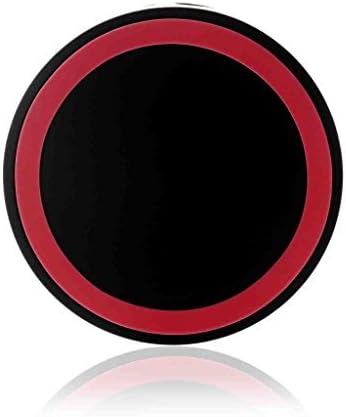 PowerBone Qi Wireless Charger Mini Charging Pad Station for All Qi Standard Compatible Devices Including Nexus 5, Nexus 7(2013) , Nexus 4,Nokia Lumia 1020/ 920/928, MOTO Droid Maxx/Droid Mini,HTC Droid DNA, HTC Rzound,Blackberry Z30,Pentax WG-III camera,Samsung, Google, LG, HTC and Other Qi-Enabled Phones and Tablets with Receivers (AC Adapter Excluded)Red on Black