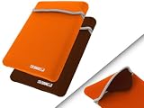 Cool Bananas RainSuit Neopren Netbooktasche, 25,9 cm (10,2 Zoll) braun/orange