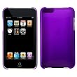 GTMax Transparent Purple Durable Flex Crystal Shield Back Cover Case ( Thin - 0.6mm ) For Apple iPod Touch 3G 2G 2nd 3rd Generation