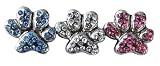 Beau Nouveau DSCPWMT10 Crystal Paw Slider - Multi Topaz - 10mm