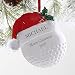Golf Ball Personalized Christmas Ornaments