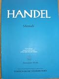 Messiah Vocal Score Bsaed On Halle Handel