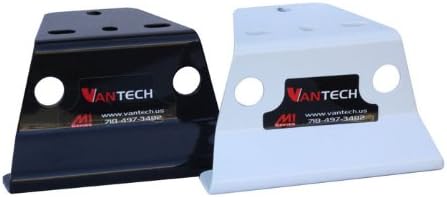 Vantech Universal Steel M1000 Ladder roof Van Rack w/ 72" Bars Black