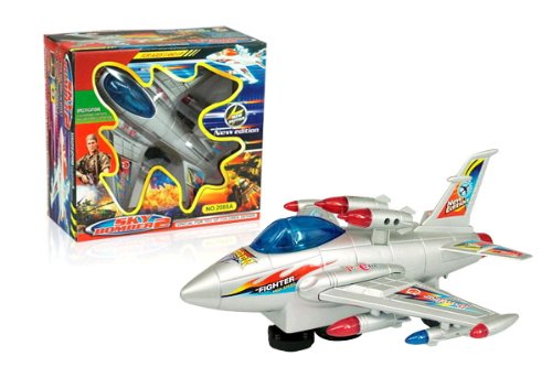 Kids Authority Sky Bomber2 - Model Airplane Toy with Light and Sound