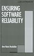 Ensuring Software Reliability (Quality and Reliability)