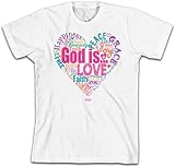 God is Love - Attributes of God - Christian Tee (X-Large)