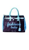 バーキンパロディー fashion's baby トートバッグ【ネイビー】 エルメス エコバッグ