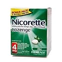 NICORETTE LOZENGE l BONUS PACK l 4MG l 81 LOZENGES l MINT