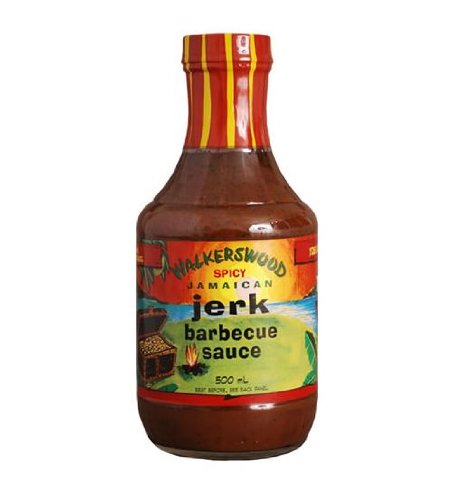 Walkerswood Jamaican Jerk Barbecue Sauce, 17-Ounce Bottles (Pack of 3)