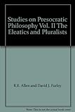Studies in Presocratic philosophy