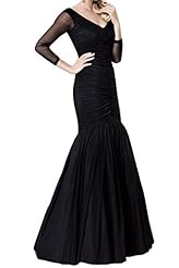 Sexy Charmeuse/Tulle Mermaid Lace Evening Dress/Prom Dress/Party Dress 