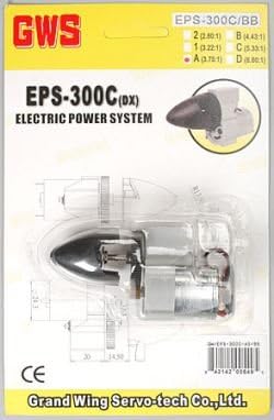 EPS-400C-ES/BB EPS 400 BB Motor 3.40:1 GD w/Spinner