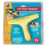 Petmate Pet Hair Magnet, Yellow