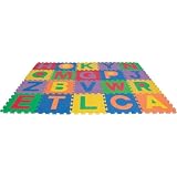 Edushape Edu-Tiles 26 Piece 6x4ft Play Mat, Uppercase Letters