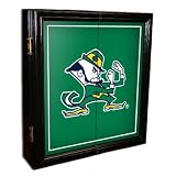MVP Collegiate Dart Board Cabinet - Notre Dame