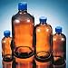 I-Chem Boston Round Style Amber Glass Bottles: 100 series; 4 oz.