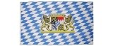 Flagge 150x90 cm Bayern mit Wappen - 