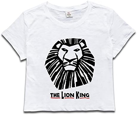 Women The Lion King Dew Navel Tee Shirt