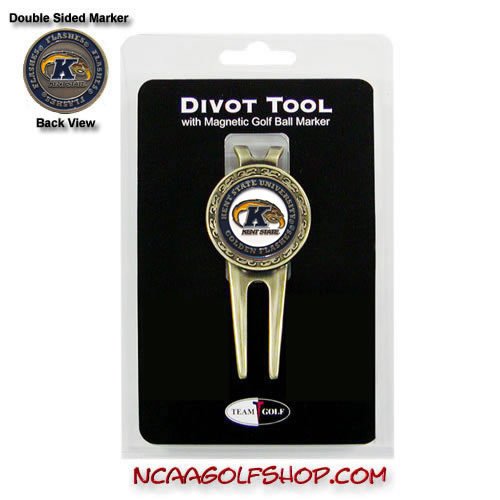 Kent State Golden Flashes Divot Tool Ball Marker Tg1