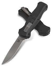 Benchmade McHenry Design OTF Auto Infidel Knife with Utility Drop-Point
