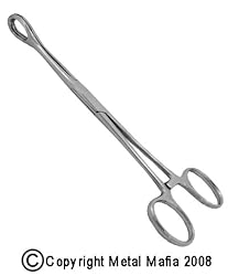 FORCEPS SPONGE NON SLOTTED WITH RATCHET