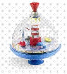Childrens Toyshop  Toys : Seaside Musical Spinning Top