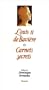 Carnets secrets, 1869-1886
