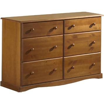 Double Dresser, Honey Pine, 48