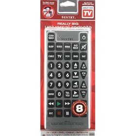 As Seen On TV Universal Giant Jumbo Remote Control