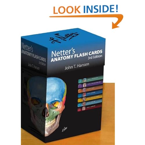 Netter's Anatomy Flash Cards: with Online Student Consult Access, 3e (Netter Basic Science)