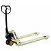 Wesco 272660 CPI Series Pallet Truck with Handle, Polyurethane Wheels, 5500 lbs Load Capacity, 48-1/4" Height, 48" Length x 27" Width