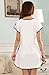 Summer Sexy Women Cartoon Cotton Night Skirt Pajamas Sleeping Dress