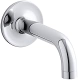 KOHLER K-14427-CP Purist Wall-Mount Non-Diverter Bath Spout, 90 Degrees, Polished Chrome [並行輸入品]