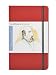 Global Art Materials 8-1/4-Inch by 5-1/2-Inch Drawing Book, Large Portrait in Vermillion Red