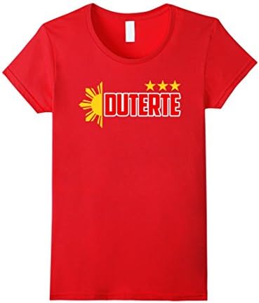 Women's Duterte for President 2016 Shirt - Duterte T Shirts Medium Red