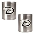 Arizona Diamondbacks 2pc Stainless Steel Can Holder Set- Primary Logo MLB Baseball