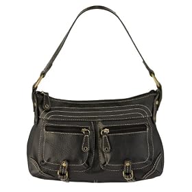 Mossimo® Top-Zip Shoulder Bag - Black