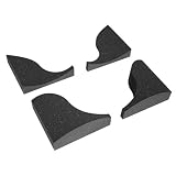 Auralex PSATSW96CHA pArtScience AudioTile Shockwave in Charcoal Only; 1- Box of 96 AudioTiles; Covers Approximately 48 Square Feet Per Box