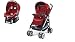 Peg Perego 2011 Primo Viaggio SIP 30/30 Car Seat and Pliko Switch Stroller in Geranium