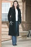 Women's Sheared Mink Coat with Mink Shawl Collar