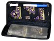 ECU Logo East Carolina University Pirates Checkbook Cover Cotton with WATERPROOF LINING!
