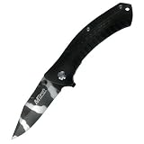 M-Tech Folding Knife Urban Camo Black