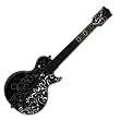 B&W Fleur Design Guitar Hero III Gibson Les Paul Guitar Controller Skin Decal Sticker for Wii and Xbox 360/ Playstation 3 PS3