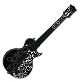 Guitar Hero III Skin - B&W Fleur (XBOX 360 / PS3 )