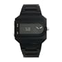 Fossil Men's JR1167 Ana-Digi Black Plastic Black Dial Watch