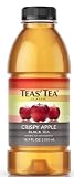 Tea's Tea Crispy Apple Black Tea, 16.9-Ounce Bottles (Pack of 12)