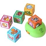 Kidz Delight Interactive Animal Cubes, Blue