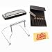 Hohner 81 Pocket Pal Harmonica Bundle with Seven-Harmonica Folding Carrying Case, Harmonica Holder, and Polishing Cloth - Key of C