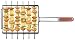 Outdoor Living : Charcoal Companion Non-Stick Kabob Basket with Six 13 Inch Skewers
